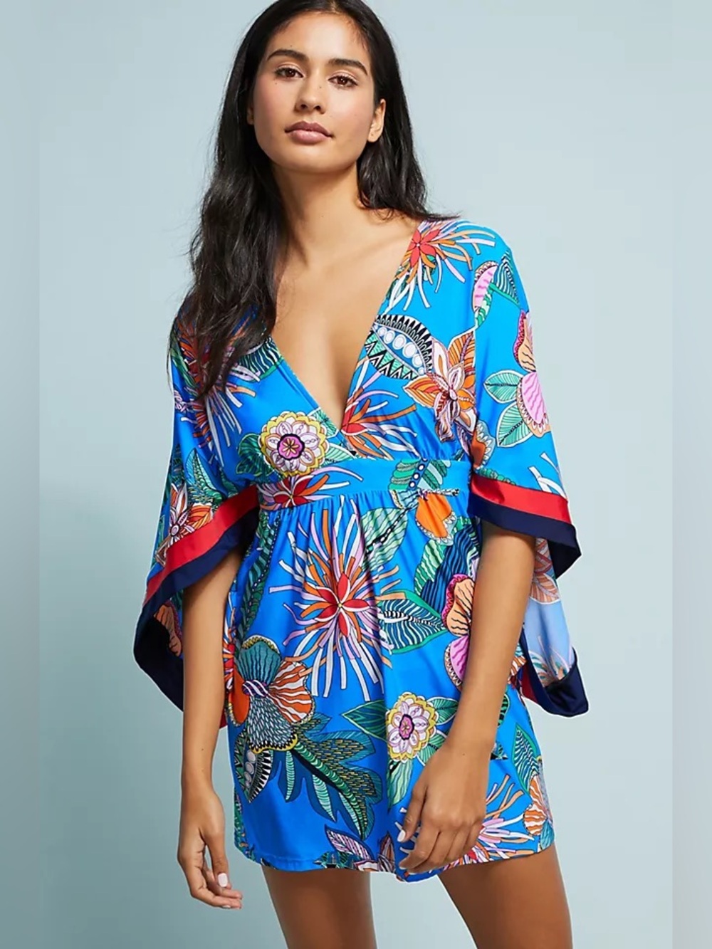 Anthropologie Trina Turk Tahiti Cover-Up Dress